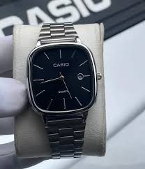 Casio Watch Silver Black